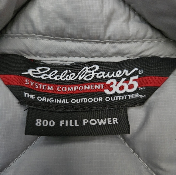 NWOT - Eddie Bauer 800 Fill Power Grey Goose Down Puffer - Size XXL - Picture 5 of 11
